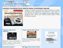 Tablet Screenshot of juegoscooperativos.com